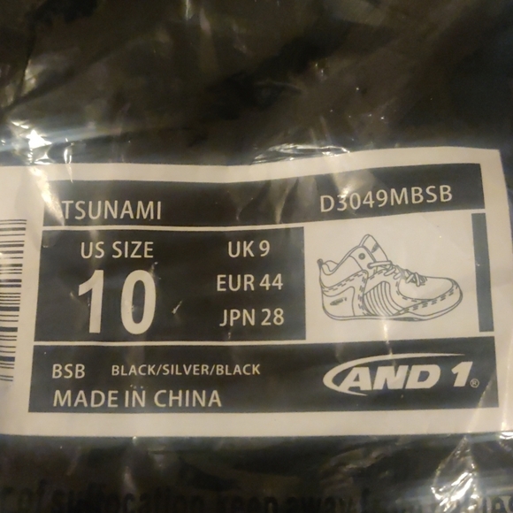 AND 1 TSUNAMI ATLETICS SHOES MEN\'S main image 6